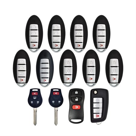 XTOOL USA Nissan Remotes Starter Bundle (25 Pieces) 27301236